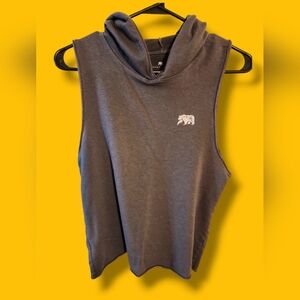 Normal Hooded Ladies Tank Top Sleeveless Size Small